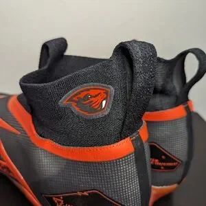 Nike Alpha Menace Elite 3 Size 15 Wide SMU PE Black Orange OSU Beavers Cleats Nike Alpha Menace Elite SMU P Team Issued Orange Size 15 OSU  main image 2